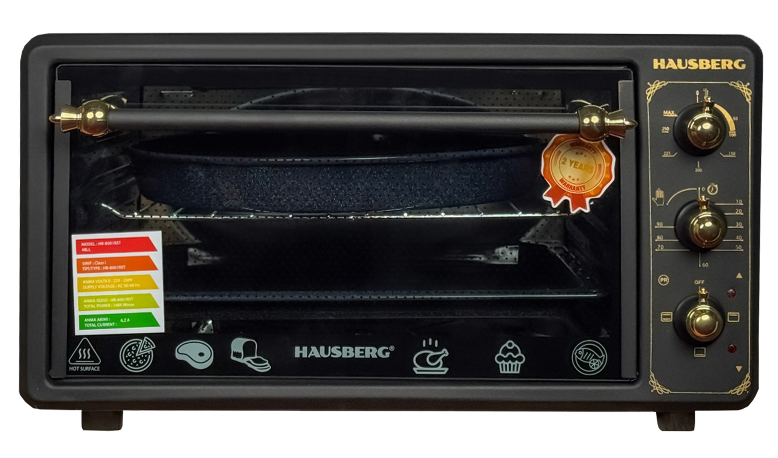 ELECTRIC OVEN - 48LT